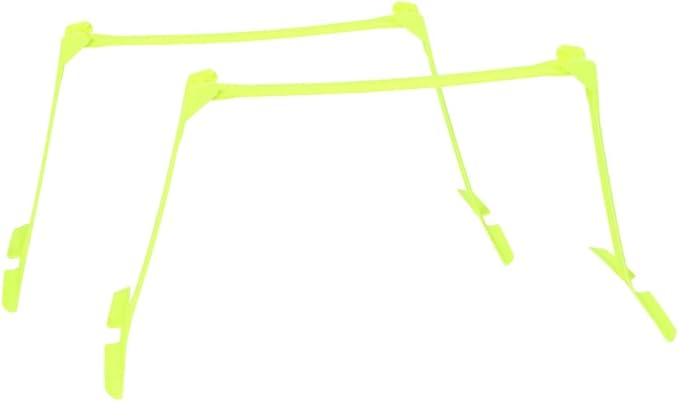 2pcs Agility Speed Training Agility Hurdles for Athletes, Adjustable and Collapsible Hurdle and Agility Ladder Set for Athletes