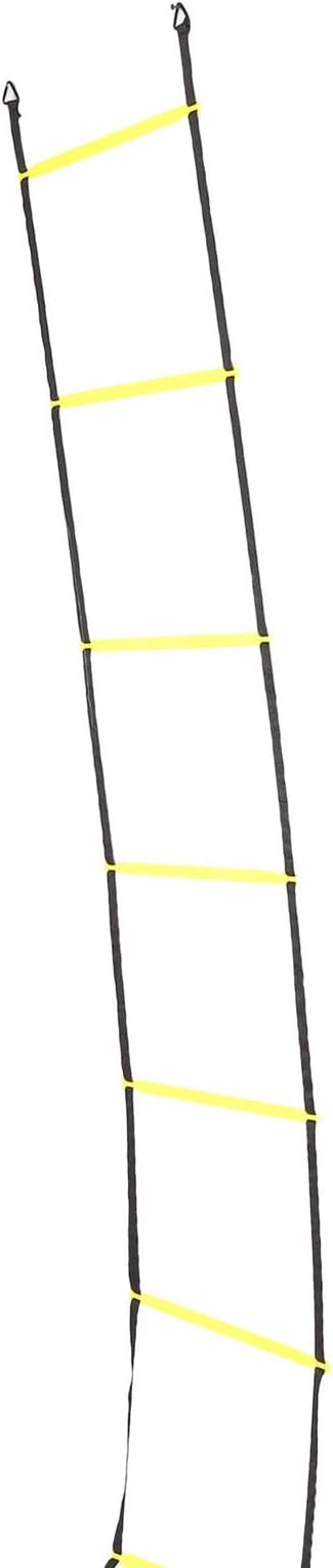 Alomejor Agility Ladder Set, Plastic and Nylon Agility Ladder Speed Training Equipment with Soccer Cones for Kids Sports Footwork Practice