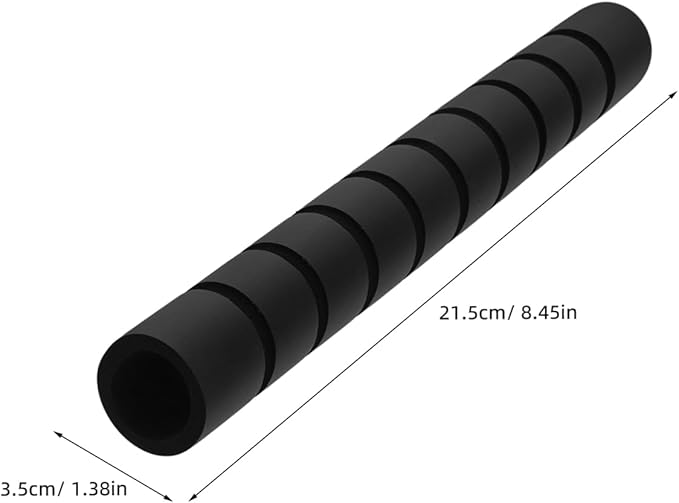 Kisangel 3pcs Non-Slip Sponge Grip Sleeves for Pull-Up Bar Protective Foam Handle Covers Slip-Resistant Padding for Strength Training for Fitness Enthusiasts