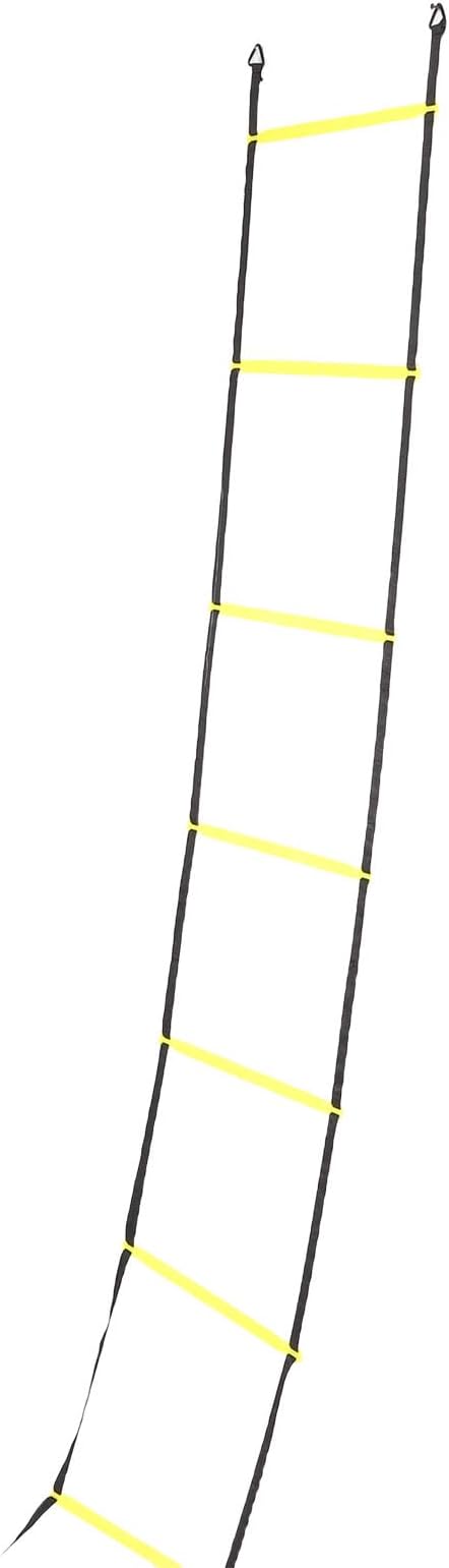 Keenso Speed Ladder Agility Training Set, Plastic and Nylon Equipment for Soccer, Football, Basketball Training at Home or Outdoors