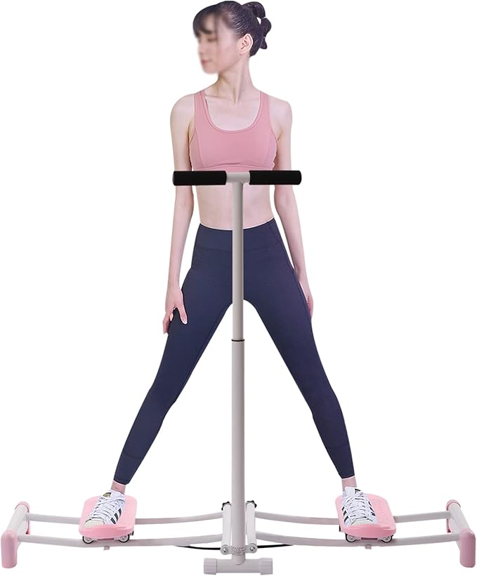 Pelvic Floor Muscle Repair Strengthening Training Device,Yoga Tension Band,Equipment Adjustable Height,Double-Bearing Pulley,Ski Exercise Machine Strength Training,for Fitness,Exercise,Body Shaping