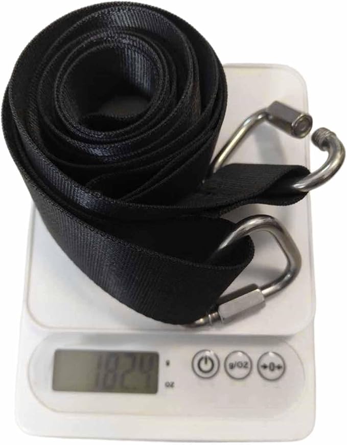 Pilates Equipment Strap Exercise Strap with Rings Comfortable Core Bed Accessories for Strength Training Workout Women Men
