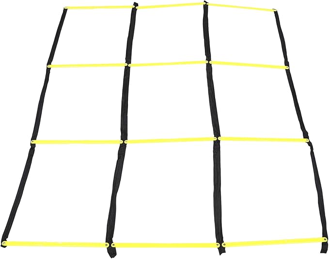 Agility Ladder for Football Speed Training Multifunctional Foldable Soccer Agility Ladder with Sturdy Soft Rungs for Footwork Drills and Athletic Conditioning