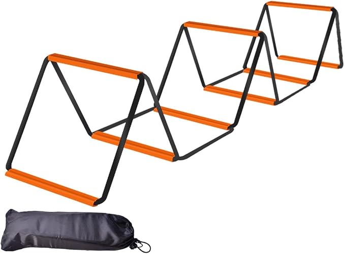 Agility Ladder Football Footwork Ladder Balance Foldable Agility Training Equipment Speed Ladder for Outdoor Sports Workout