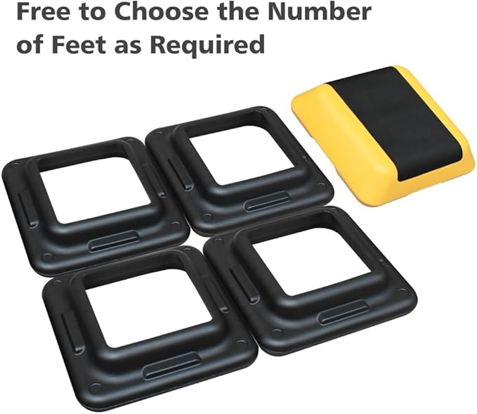 Adjustable Height Step Platform for Aerobics and Fitness Training with Non-Slip Surface