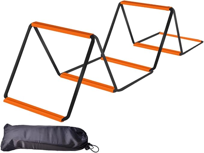 Agility Ladder Football Footwork Ladder Balance Foldable Agility Training Equipment Speed Ladder for Outdoor Sports Workout