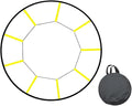 Agility Ladder Portable Speed Ladder Soccer Training Ladder Footwork Ladder with Foldable Design for Endurance and Balance Suitable for Soccer Fitness