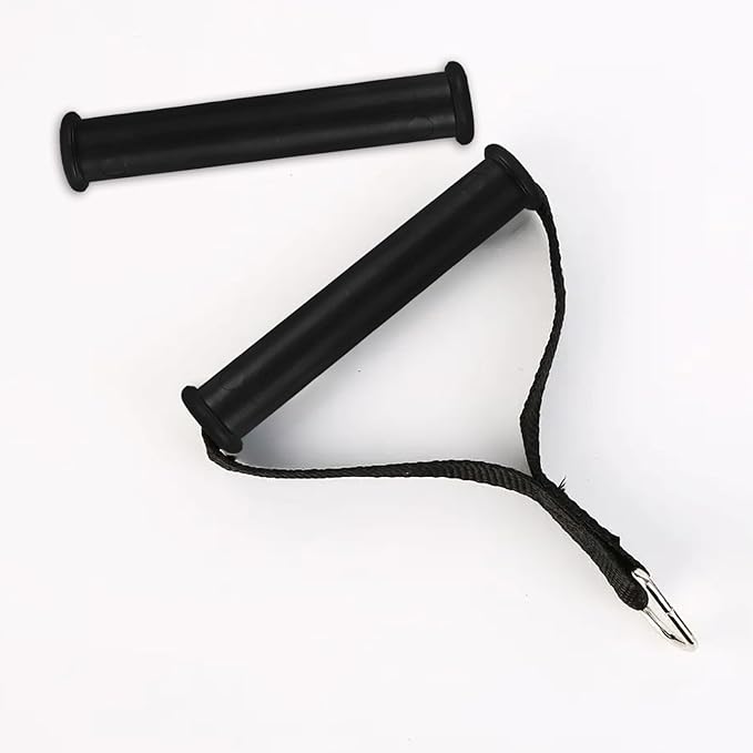 20pcs Resistance Band Handles Workout Cable Attachments Ergonomic Plastic Grip for Home Fitness Training Strength Exercise Equipment