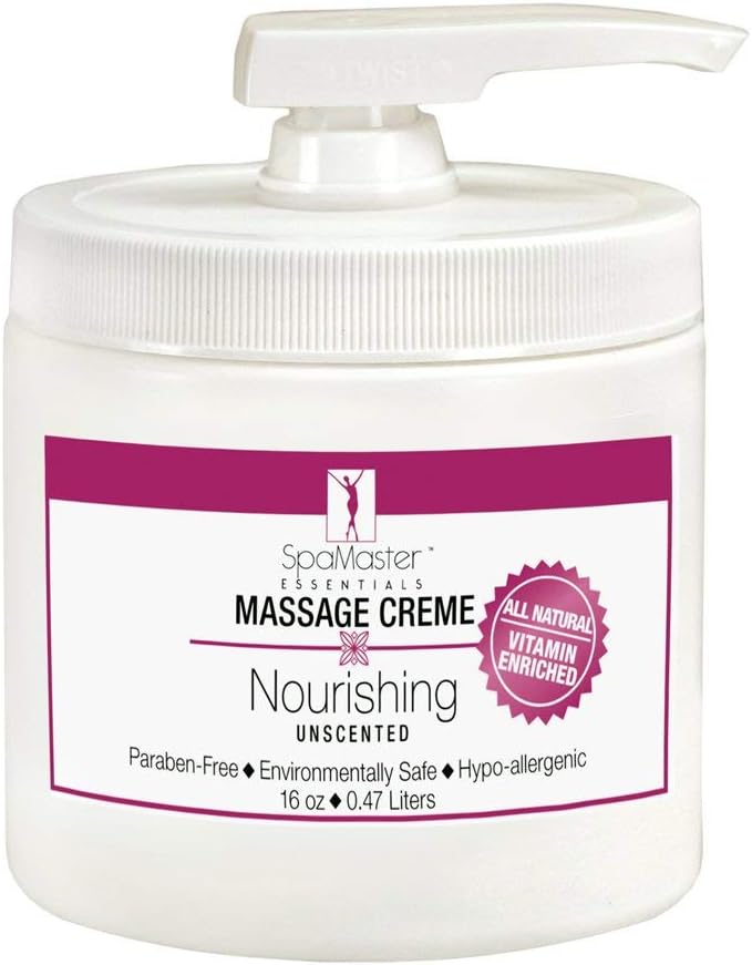 Master Massage Spamaster Unscented 16 Oz Massage Cream X20