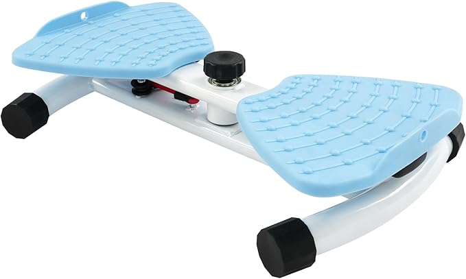 Waist Twister, Exercise Twist Boards, Waist Twisting Machine Fitness Tool, Balance Board, 265LBS Capacity, Anti-Slip Home Gym Workout Equipment for Foot Massage and Weight Loss(Blue)