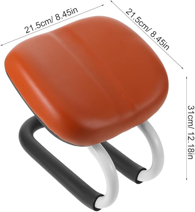 FUOYLOO Meditation Bench: Adjustable Kneeling Stool - Portable Prayer Chair - Ergonomic Soft PU for Studio Praying Zen Garden Travel Floor Seating Mat