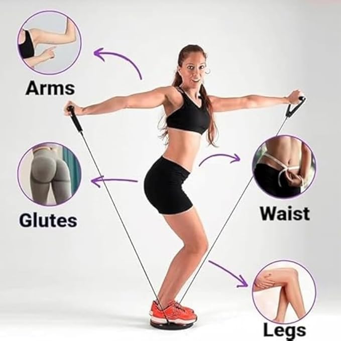 2026 New Waist Sculptor, Waist Twister Machine for Core & Abs Exercise, Figure Trimmer Ab Twister Board, Waist Twisting Fitness Tool, for Legs, Buttocks, Hip Exercise