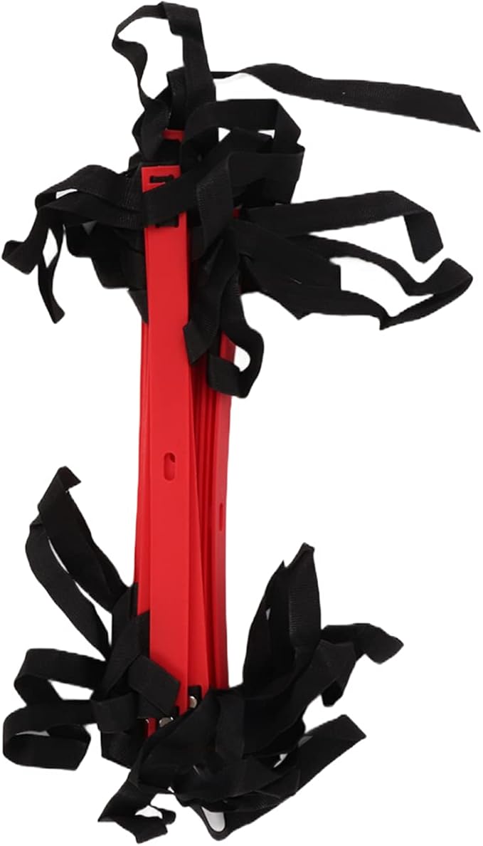 7M 14 Rung Fixed Agility Speed Ladder, Training Ladder for Soccer Football Fitness, Adjustable Length PP Agility Ladder with Non - Slip Rungs for Athletes and Coaches
