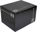 Lifeline Fitness 3-in-1 Foam Plyo Box - Exercise Equipment for Home Gym - Plyometric Jump Box Set for Crossfit, HIIT, Jump Training, Jump Trainer