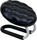 LAFANDE Kneeling Meditation Stool, Metal Kneeling Chair with Sponge Cushion & Non-Slip Leg Sleeves, Lightweight Meditation Bench Seat for Studio, Praying