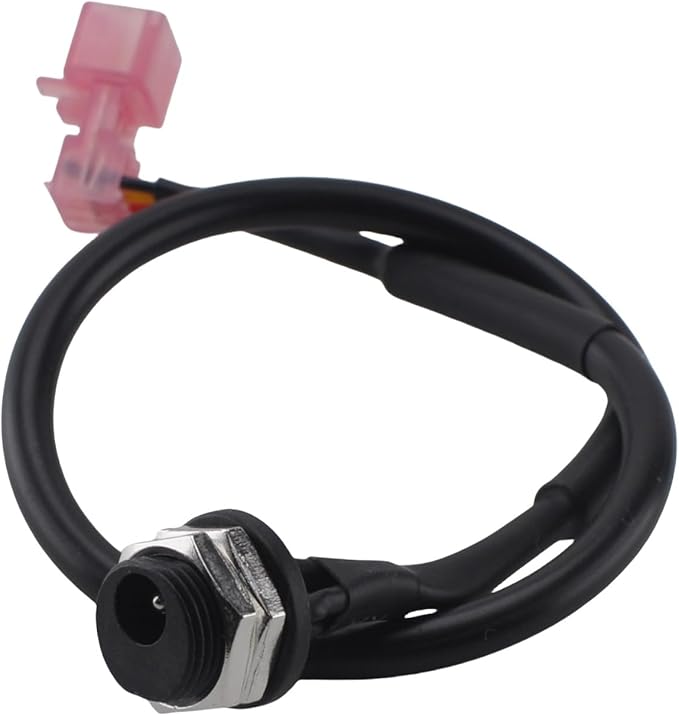 290160 DC Power Jack Wire Harness, Compatible with NordicTrack, ProForm, FreeMotion, Epic Elliptical Machines – Replaces Lower Power Port Connector, 11.8in Cable