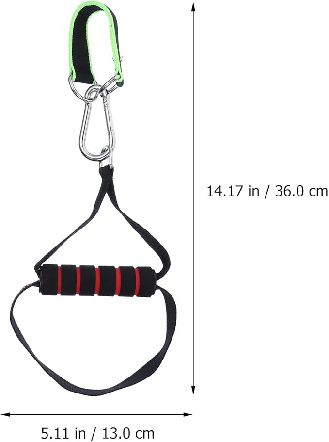 SUPVOX Resistance Band Handle Fitness Training Grip Cable Machine Attachment, Dual-use Workout Strap Handle for Strength Training and Gym Exercise Equipment