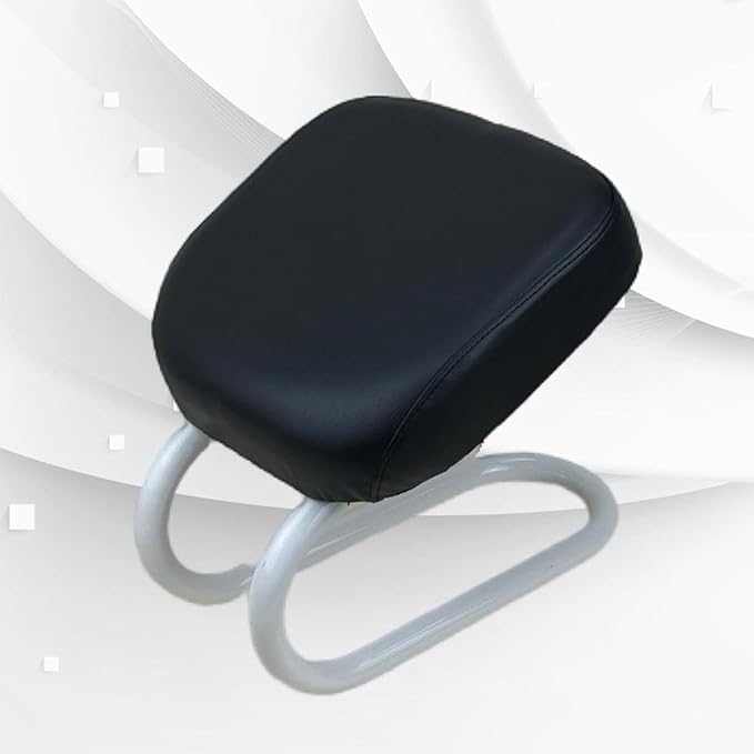 Meditation Stool Kneeler Ergonomic Stable Portable Prayer Bench for Yoga Studio and Home Use 11.22x10.24inch- Black