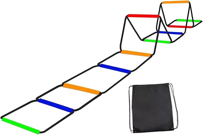 Agility Ladder Speed Ladder Foldable Workout Rugby Multifunction Home Gym Agility Training Equipment Fitness Feet Training