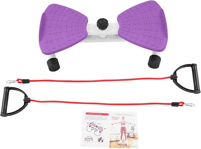 Waist Twister Machine, Ab Twist Board with 220 lbs Weight Capacity, Waist Twister Board Twisting Machine Abs Workout, Home Gym Exercise Equipment for Women Men
