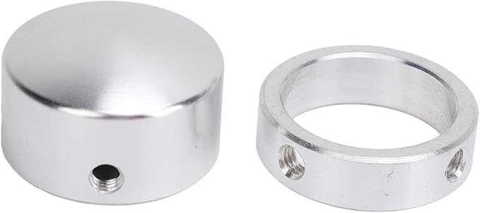 Durable 1-Inch Aluminum Handle End Cover for Fitness Equipment - Lightweight, Easy to Install, and Protective Attachment for Strength Training Machines