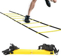 Agility Ladder Speed Training Equipment, 12 Rung 16.4ft Soccer Training Equipment, Football Accessories for Running Competition, Football Training, Warm up and Speed Reinforcement