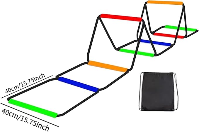 Agility Ladder Speed Ladder Foldable Workout Rugby Multifunction Home Gym Agility Training Equipment Fitness Feet Training