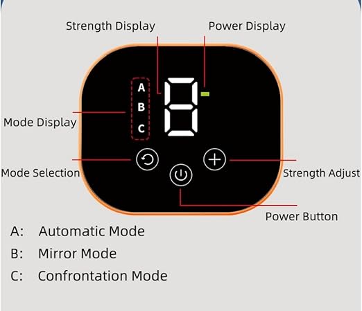 Rehabilitation Robot Glove for Stroke, Robotic Hand Stroke Recovery Equipment, Fingers Strength Training Device for Hemiplegia, Strength Adjustable (Right Hand-S)
