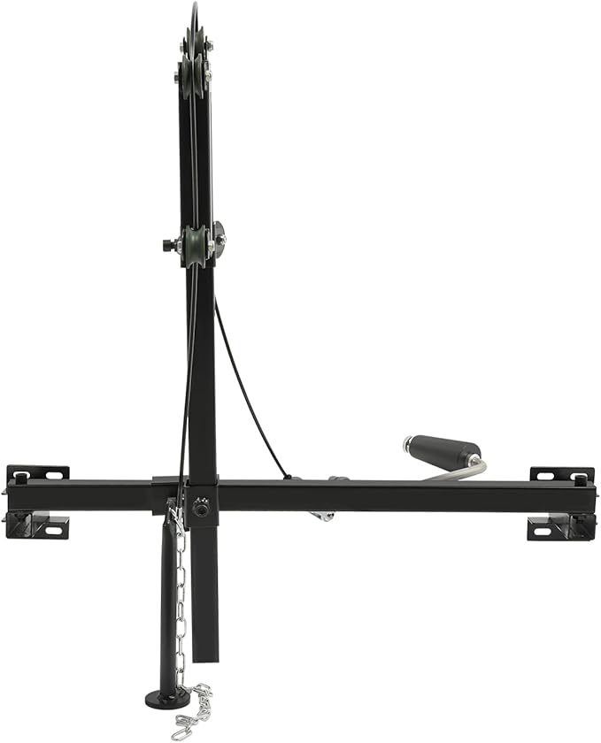 Arm Strength Training Device, 440.92 Lbs Load Capacity Arm Wrestling Training Pulley System Kit, Forearm Workout Table Professional Equipment, Wrist Strength Trainer for Home, Gym