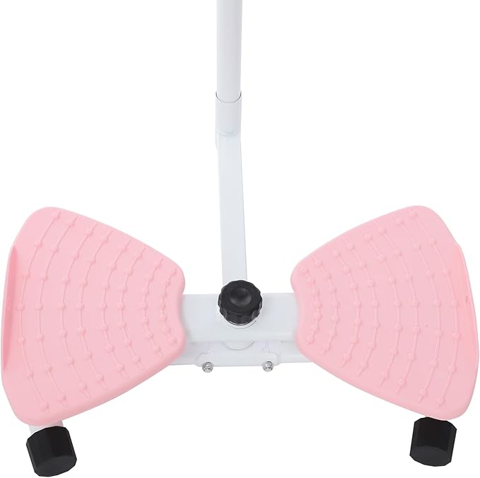 Waist Twister Machine Exercise, Adjustable Ab Twist Board Resistance Bands & Handrails, Ab Workout Machine for Home Gym, Core Strength Training Equipment with 330 lbs Weight Capacity