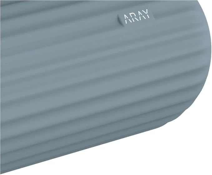 Aray Heated Foam Roller for Backpain, Muscle Massage, Excercise Recovery | Deep Tissue Massage Physical Therapy for IT Band, Sore Back, and Targeted Muscles | Portable and Rechargeable