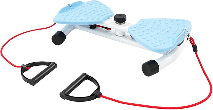 Waist Twister, Ab Twist Board Waist Twister Machine for Exercise Waist Twisting Board with Removable Elastic Bands for Home Gym Equipment