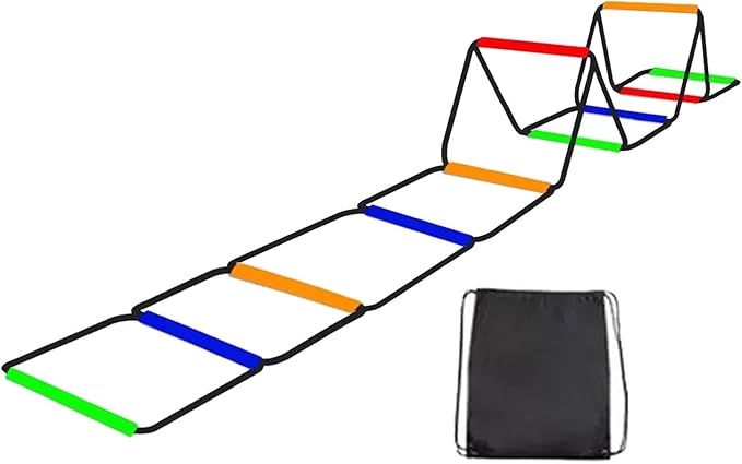 Agility Ladder Speed Ladder Foldable Workout Rugby Multifunction Home Gym Agility Training Equipment Fitness Feet Training