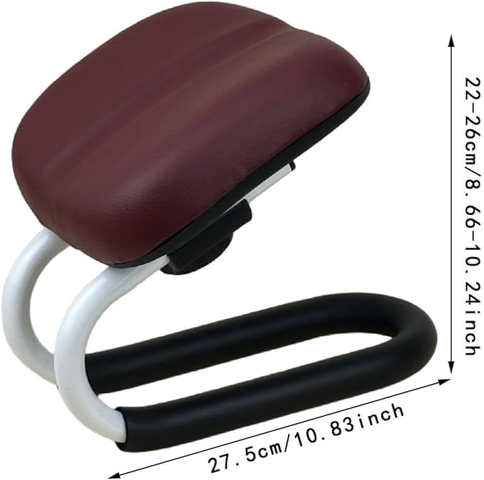 Meditation Bench Adjustable Thick Cushion Ergonomic Prayer Seiza Chair Kneeling Stool for Tea Ceremonies Home Studio Adults