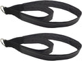 1 Pair Comfortable Double Looped Exercise Straps for Pilates, Stretching & Flexibility Double Looped