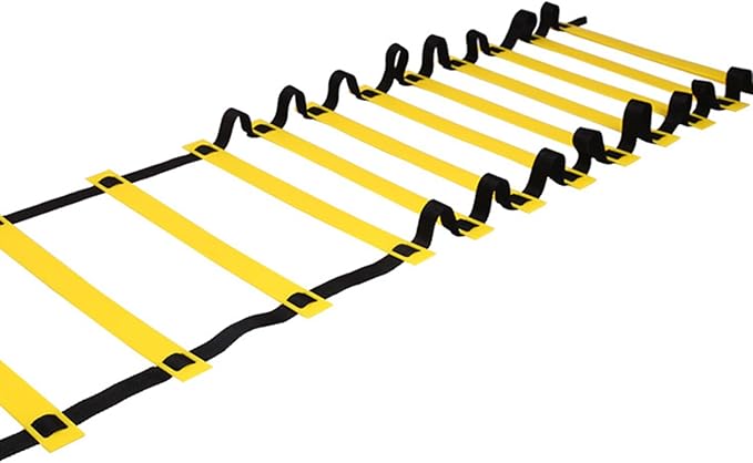 Agility Ladder Speed Training Set Exercise Ladders for Soccer Football Footworks Sports Training with Carry Bag Fitness