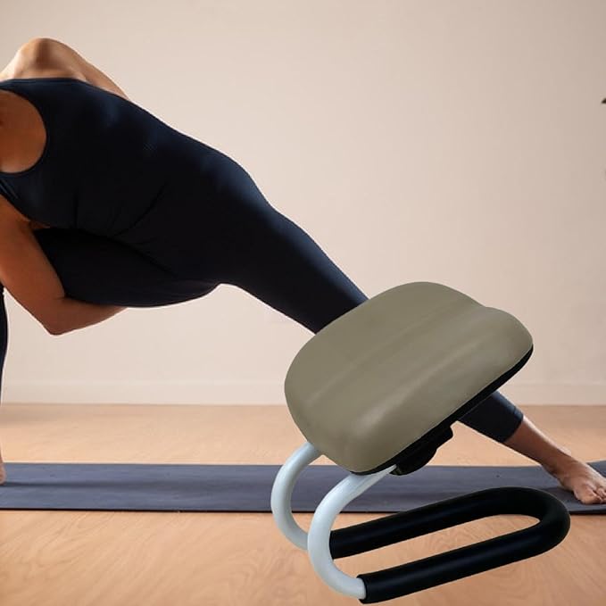 Meditation Bench Kneeling Stool Ergonomic Portable Prayer Seiza Chair Adjustable for Travel Women Yoga Practice Mindfulness