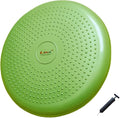 AppleRound Inflated Wobble Cushion with Hand Pump, Air Stability Board (Extra Thick), Core Balance Disc for Adults, Sensory Wiggle Seat for Kids, Flexible Seating for All Age, 13.5in / 34cm Diameter