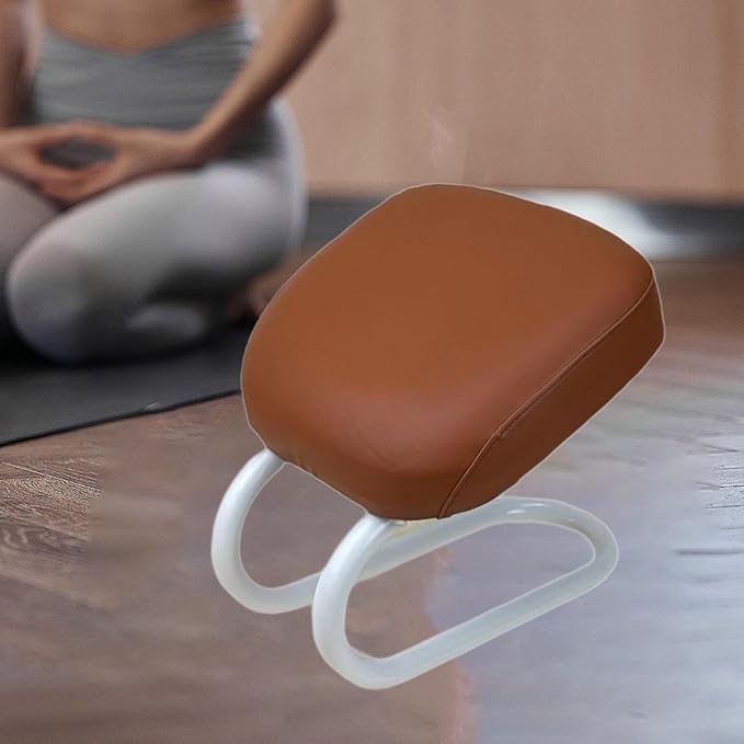 Meditation Stool Prayer Stool Lightweight Ergonomic Gift Comfortable Women Meditation Bench Seat for Yoga Studio and Home Praying
