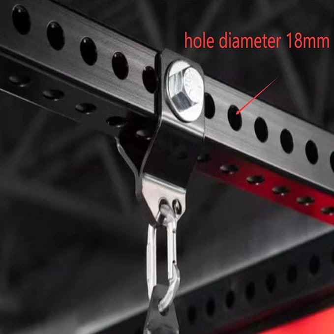 Rack Attachments for Strength Training Versatile LAT Pull Down Bar Tool for Gym