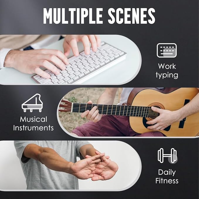 Wrist Ball, 2026 New Wrist Ball Exerciser, Auto-Start Gyroscopic Forearm Exerciser, Enhance Grip Strength, Hand Strengthening Devices, Adjustable Resistance, with LED Lights
