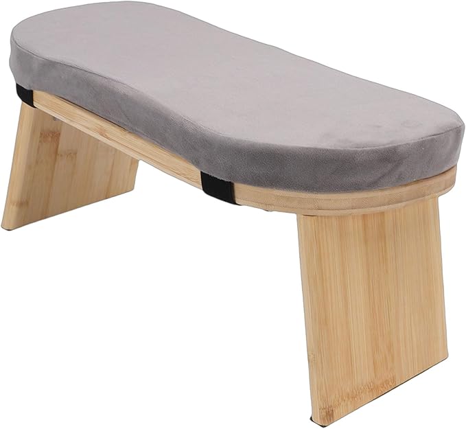 AYNEFY Folding Kneeling Stool Yoga Meditation Bench Modern Folding Kneeling Zen Stool Prayer Bench for Home Relaxation Tea Ceremony Yoga Supplies