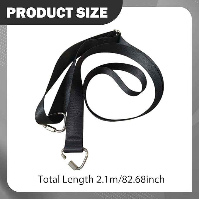 Pilates Equipment Strap Exercise Strap Yoga Adjustable Pilates Reformer Belt Core Bed Accessories for Daily Beginner Indoor