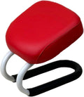 Colaxi Meditation Stool for Adults, Meditation Bench Kneeling Stool, Ergonomic Portable Chair with Anti Slip Cover, Adjustable Prayer Bench Seat for Home Studio Praying Yoga, Style A Red