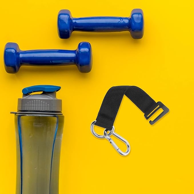Fitness Pull up Hooks and Sandbag Hanging Strap, Heavy-Duty Black Metal Gym Equipment Accessory for Home Workout, Punching Bag and Swing Suspension, Strength Training Attachment
