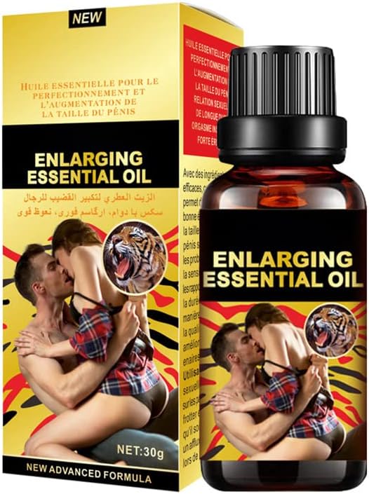 Men Massage Oil for Sex -Sexual Enhancement Erection Cream Penisgrowth Oil Longer Thicker Penis Energy Massage Essential Oil Men Energy for Care Delay Performance Boost Strength (Jasmine)