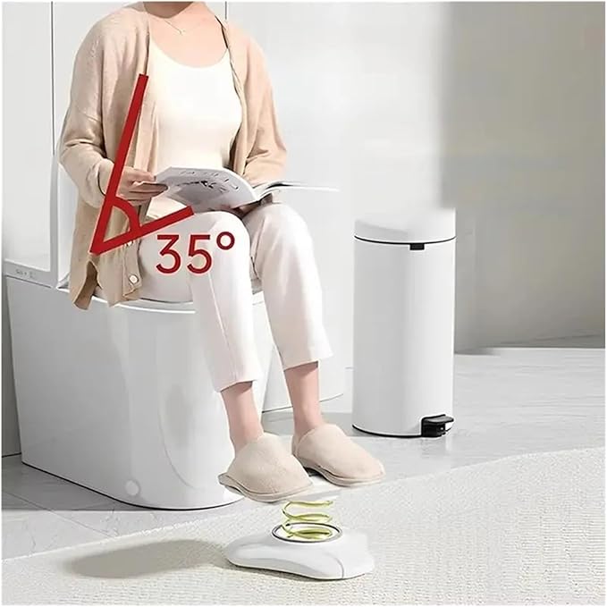 Ankle Leg Exercisers,Multi Functional Exercise Ankle Footstool, Toilet Companion Footstool, Office Or Daily Rest, Relaxing Feet and Legs(Pink,2pcs)