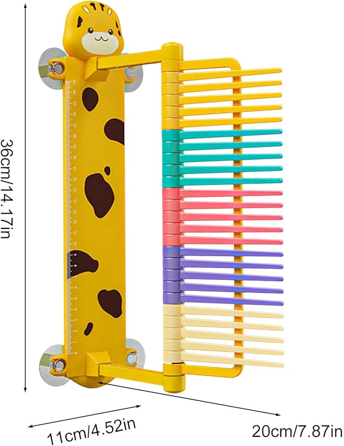 Vertical Jump Tool – Jump Height Trainer, Adjustable Test Stick, Kids Sports Pole | High Jump Measuring Device with Touch Indicator, Jump Accuracy for Training and Evaluation (ABS)