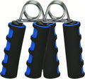 Grip Strengthener Set - 2 Soft Foam Hand Exercisers for Arthritis Relief, Carpal Tunnel & Strength Training | Portable Hand Grip for Men/Women, Home/Office/Travel | Rehab, Tendonitis, Stress Relief