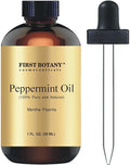 First Botany, 100% Pure Peppermint Oil - Premium Peppermint Essential Oil for Aromatherapy, Massage, Topical & Household Uses - 1 fl oz